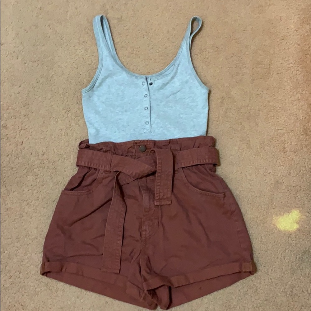 Abercrombie High Waist Shorts